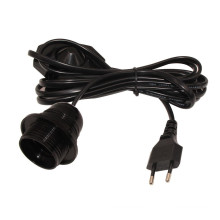 Salt American standard male plug dimmer switch lamp cord set with E26 light holder